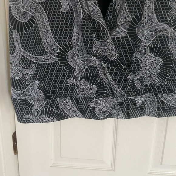 Rare unique sewn in halter top blouse 14/16 - Picture 4 of 11